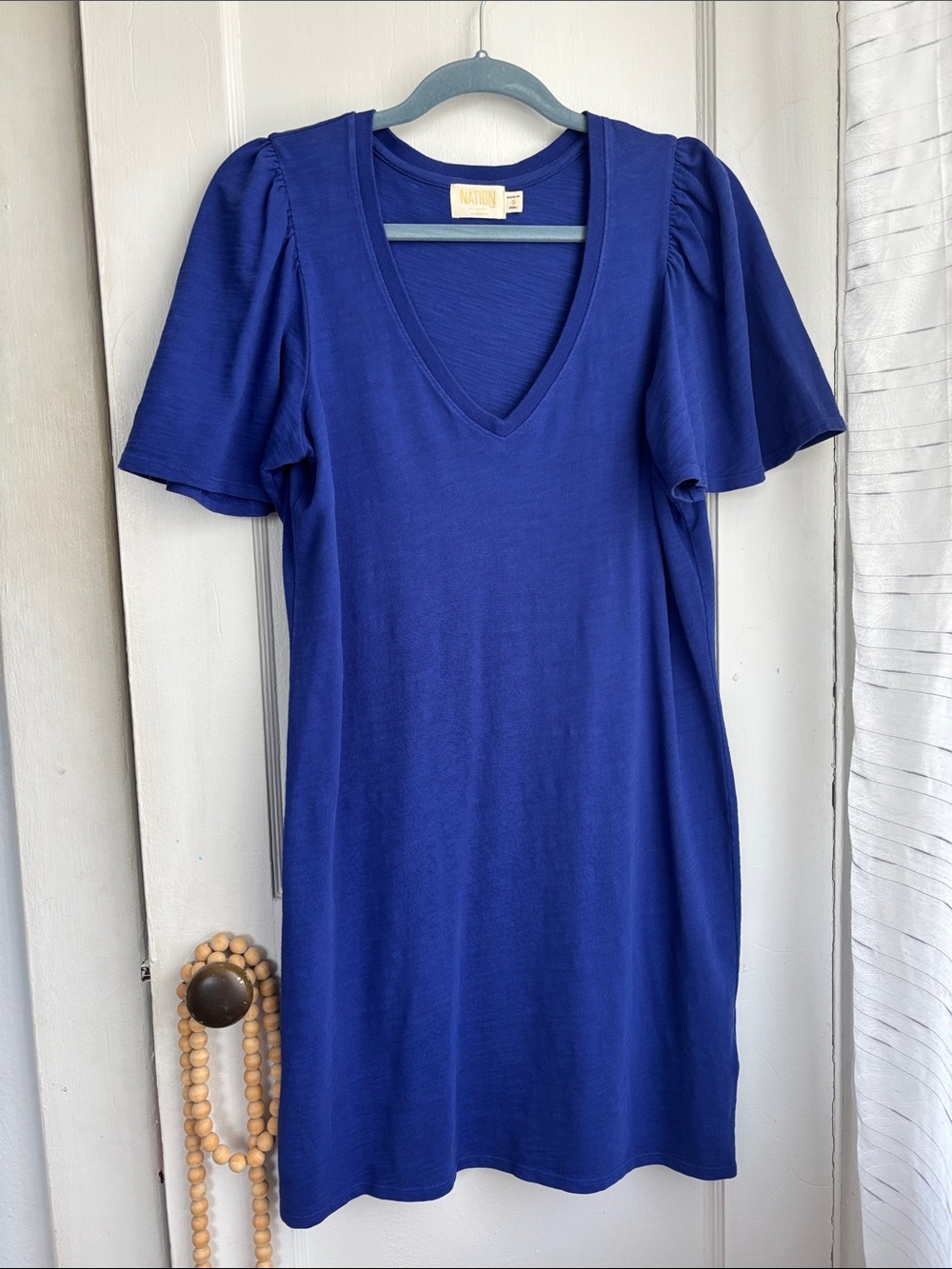🆕 NATION LTD | Mallory Flutter Sleeve Dress - Picture 2 of 8
